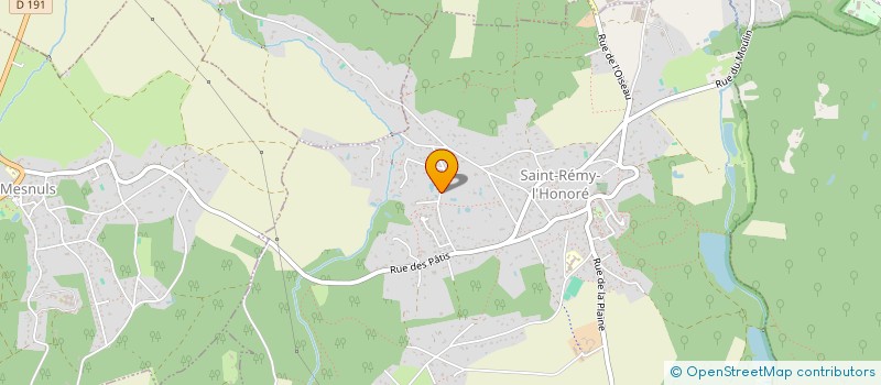 localisation de l'entreprise MADAME SOFIA COLUCCI  SAINT-REMY-L'HONORE