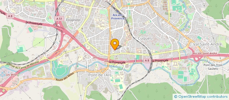 localisation de l'entreprise MADAME SOFIA DA SILVA PEREIRA à AIX-EN-PROVENCE