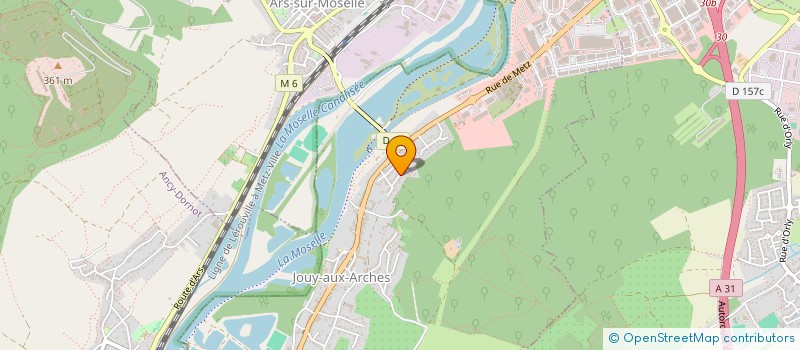 localisation de l'entreprise MADAME SOFIA DAOUDI  JOUY-AUX-ARCHES