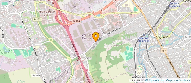 localisation de l'entreprise MADAME SOFIA DERBALA  LISSES