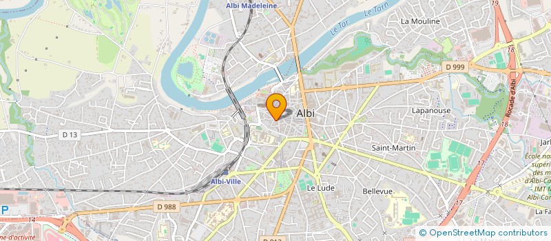 localisation de l'entreprise MADAME SOFIA EL MEAARY  ALBI