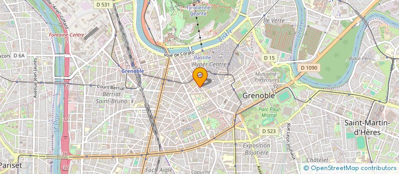 localisation de l'entreprise MADAME SOFIA ERTOUBI à GRENOBLE