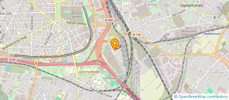 localisation de l'entreprise MADAME SOFIA ESSAF à LILLE