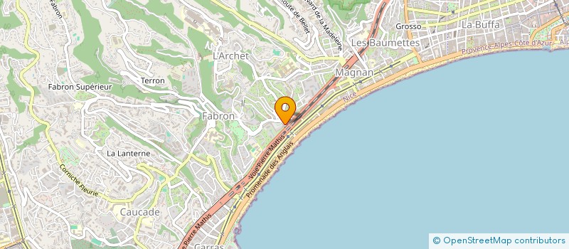 localisation de l'entreprise MADAME SOFIA FALDETTA  NICE