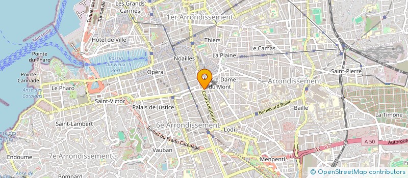 localisation de l'entreprise MADAME SOFIA FARANTATOU à MARSEILLE