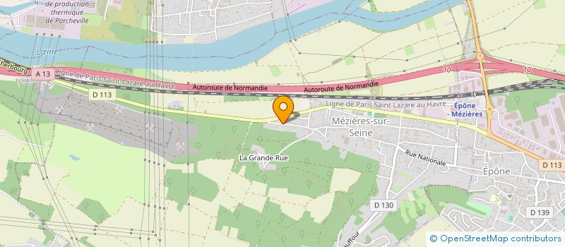 localisation de l'entreprise MADAME SOFIA FATIMA ADDICHANE  MEZIERES-SUR-SEINE