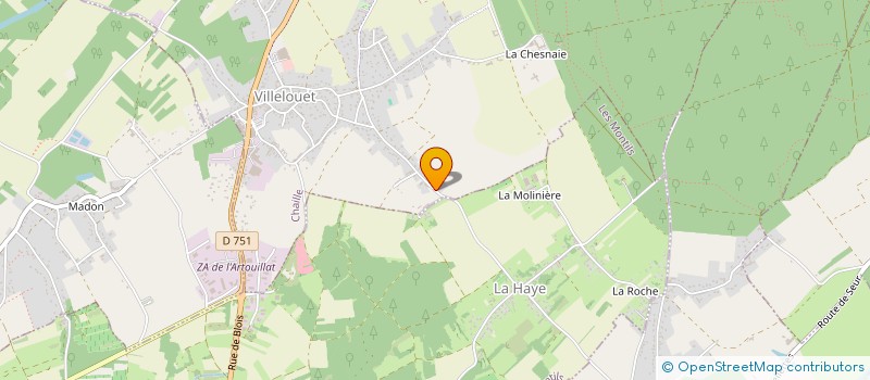 localisation de l'entreprise MADAME SOFIA FIGUEIREDO PINTO  CHAILLES