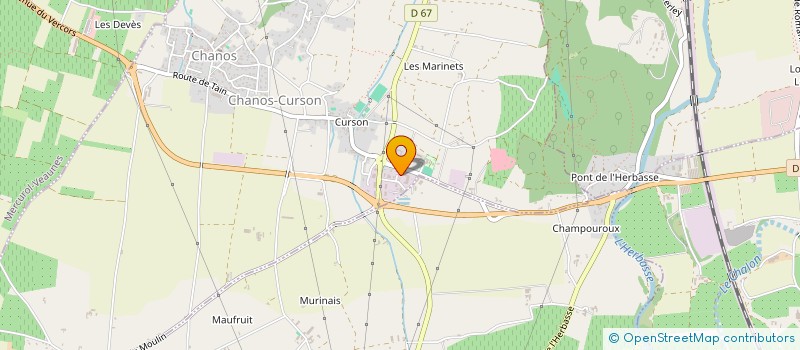 localisation de l'entreprise MADAME SOFIA GHERNOUG  CHANOS-CURSON