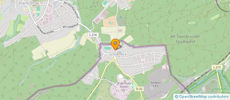 localisation de l'entreprise MADAME SOFIA GIRGENTI  SCHNECK