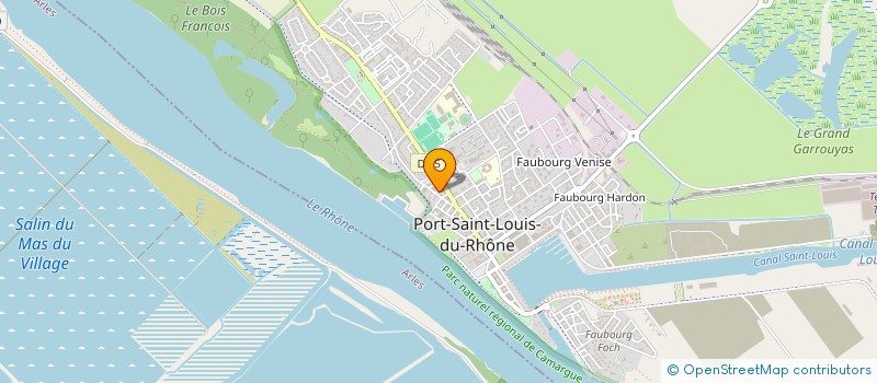 localisation de l'entreprise MADAME SOFIA GLYNATSIS à PORT-SAINT-LOUIS-DU-RHONE