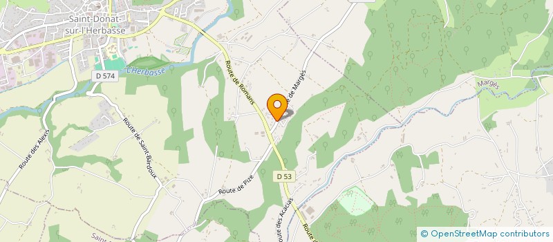 localisation de l'entreprise MADAME SOFIA GONCALVES RIBEIRO DA COSTA CABRAL  MARGES