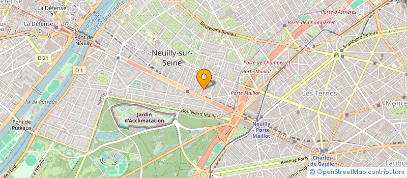 localisation de l'entreprise MADAME SOFIA HANANE à NEUILLY-SUR-SEINE