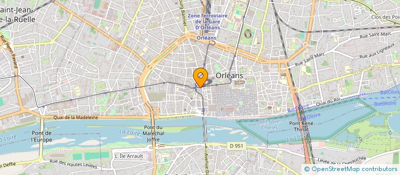 localisation de l'entreprise MADAME SOFIA IGOUFE  ORLEANS
