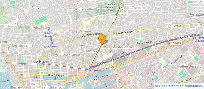 localisation de l'entreprise MADAME SOFIA KADDOUR  LE HAVRE