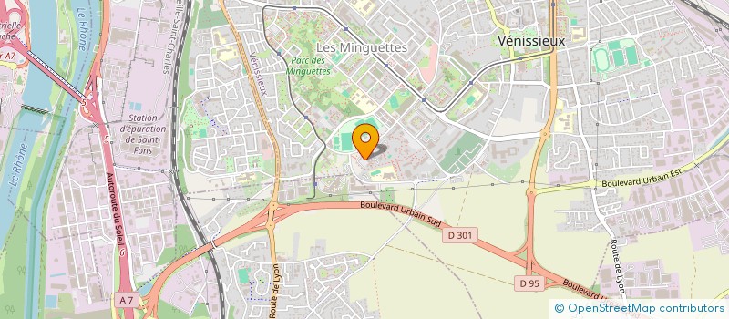 localisation de l'entreprise MADAME SOFIA KHALFA  VENISSIEUX