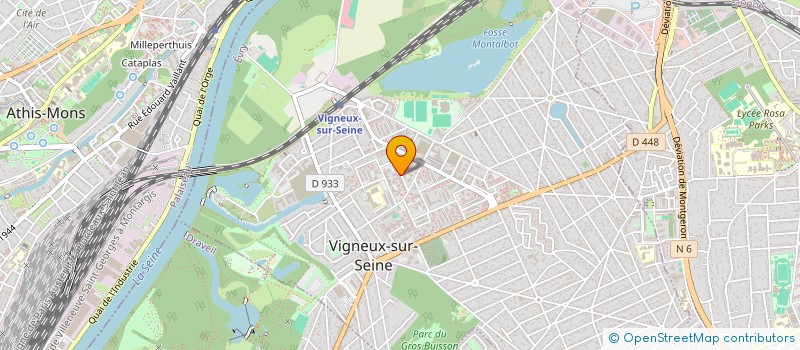 localisation de l'entreprise MADAME SOFIA KISSI à VIGNEUX-SUR-SEINE