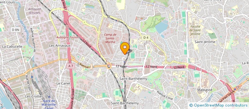 localisation de l'entreprise MADAME SOFIA LARIBI à MARSEILLE