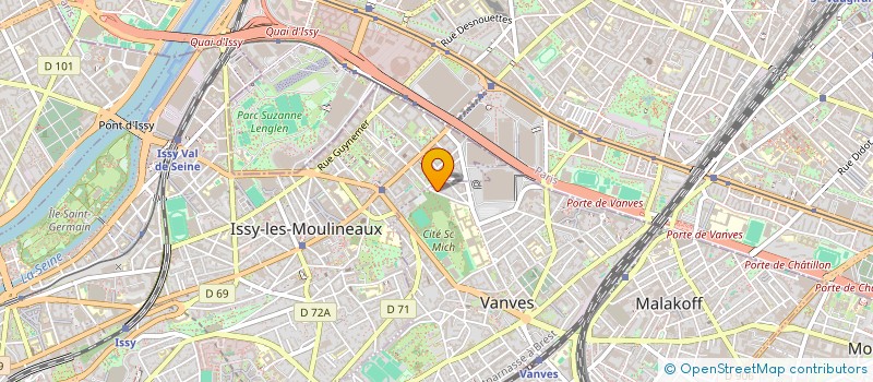 localisation de l'entreprise MADAME SOFIA LEAL  VANVES