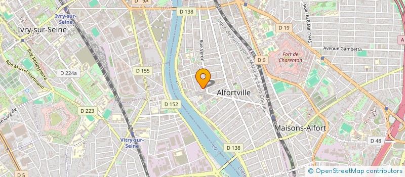 localisation de l'entreprise MADAME SOFIA LOUNIS à ALFORTVILLE