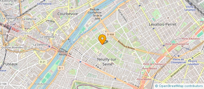 localisation de l'entreprise MADAME SOFIA MACE à NEUILLY-SUR-SEINE