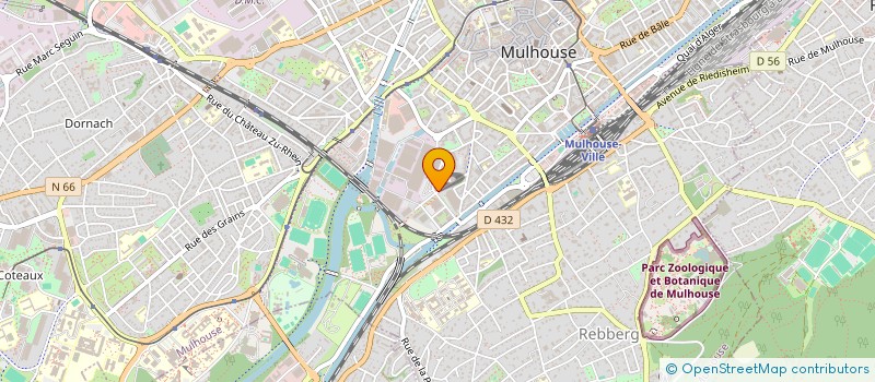 localisation de l'entreprise MADAME SOFIA MEGUELLATI  MULHOUSE