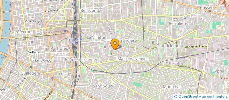 localisation de l'entreprise MADAME SOFIA MEKIDECHE  LYON