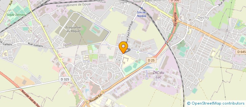 localisation de l'entreprise MADAME SOFIA METLAGHI  DOUAI