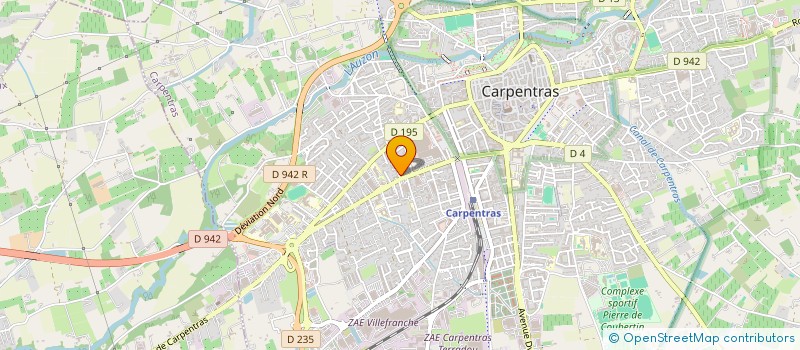 localisation de l'entreprise MADAME SOFIA MISSON à CARPENTRAS