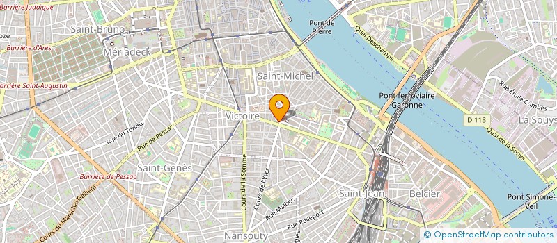 localisation de l'entreprise MADAME SOFIA MOUFANNINE  BORDEAUX