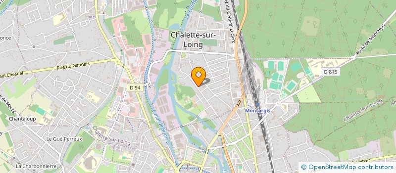localisation de l'entreprise MADAME SOFIA MOUHEB  CHALETTE-SUR-LOING