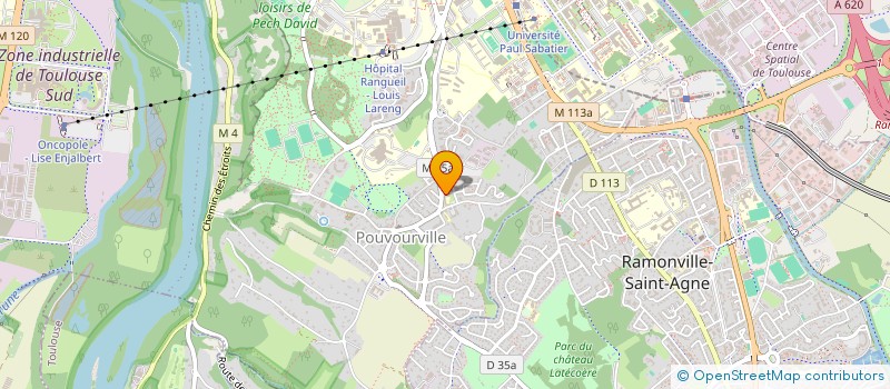 localisation de l'entreprise MADAME SOFIA NAHI  TOULOUSE