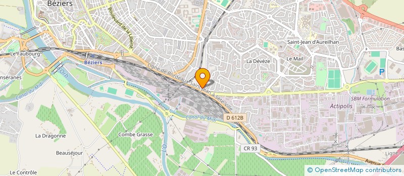 localisation de l'entreprise MADAME SOFIA NEHAL  PEZENAS