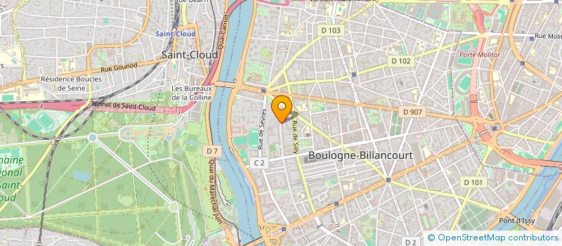 localisation de l'entreprise MADAME SOFIA NITTI à BOULOGNE-BILLANCOURT