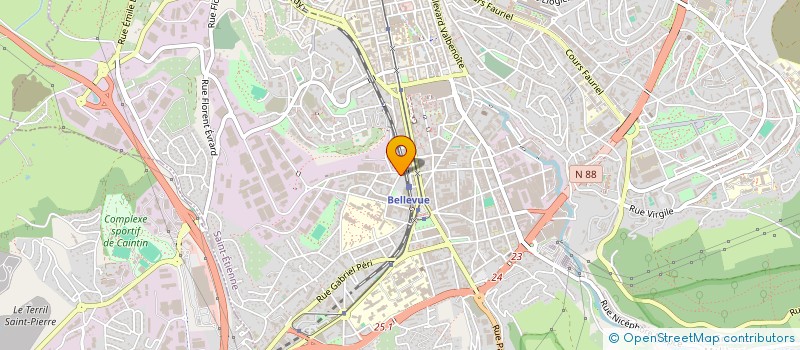 localisation de l'entreprise MADAME SOFIA OCAMPO  SAINT-ETIENNE