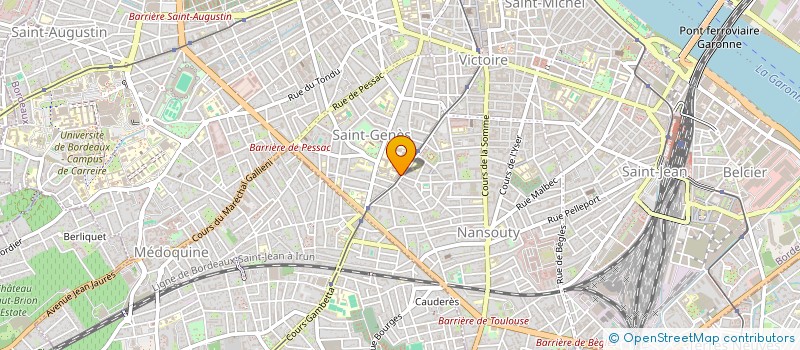 localisation de l'entreprise MADAME SOFIA OLYMPIO  BORDEAUX