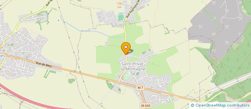 localisation de l'entreprise MADAME SOFIA OUADAH  SAINT-PRIVAT-LA-MONTAGNE