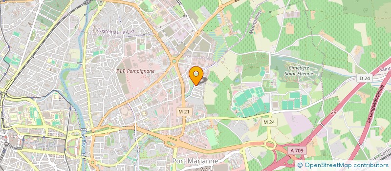 localisation de l'entreprise MADAME SOFIA OUAHABI à MONTPELLIER