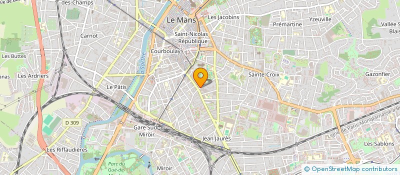 localisation de l'entreprise MADAME SOFIA OULED-HAFID  LE MANS