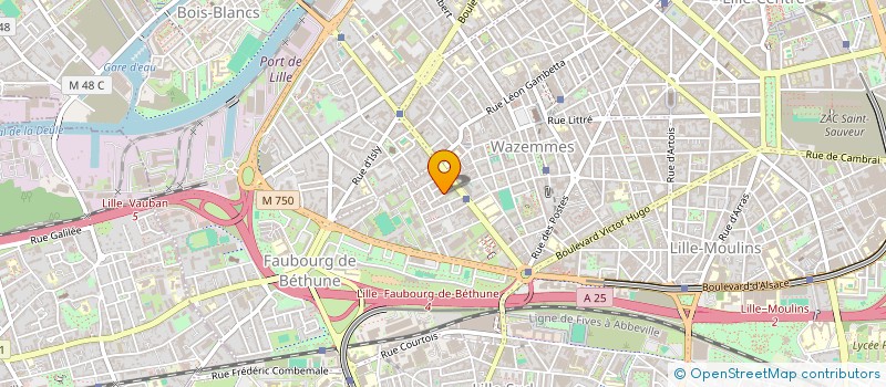 localisation de l'entreprise MADAME SOFIA PACIFICO à LILLE