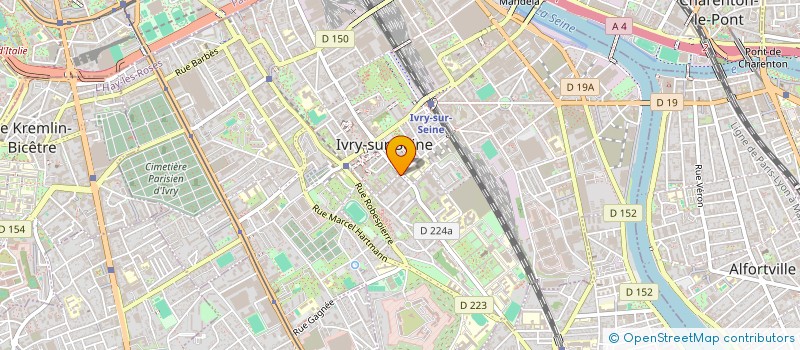 localisation de l'entreprise MADAME SOFIA RADI à IVRY-SUR-SEINE