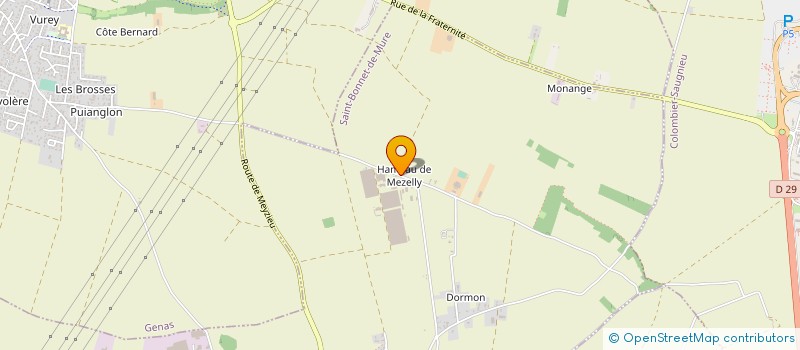 localisation de l'entreprise MADAME SOFIA REDDAD à SAINT-BONNET-DE-MURE
