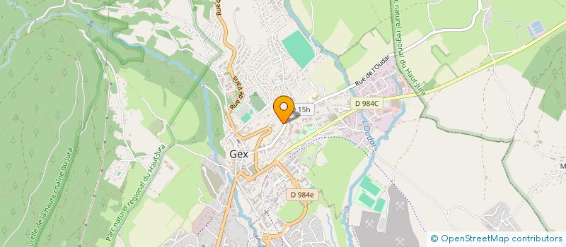 localisation de l'entreprise MADAME SOFIA REZKINI à GEX