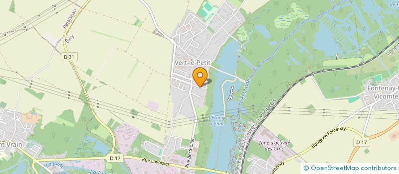 localisation de l'entreprise MADAME SOFIA ROIZENBERG  VERT-LE-PETIT