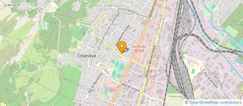localisation de l'entreprise MADAME SOFIA SABRI à CHENOVE