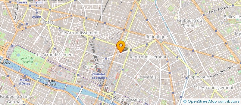 localisation de l'entreprise MADAME SOFIA SANCHEZ PERALTA à PARIS