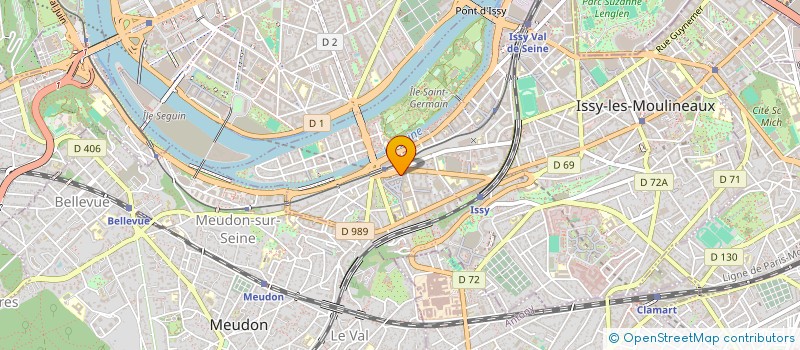 localisation de l'entreprise MADAME SOFIA SAYERS à ISSY-LES-MOULINEAUX