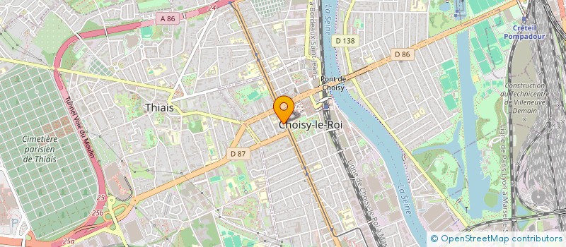 localisation de l'entreprise MADAME SOFIA TORRES  CHOISY-LE-ROI