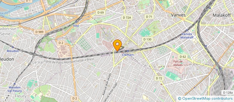 localisation de l'entreprise MADAME SOFIA TRACHEN à CLAMART