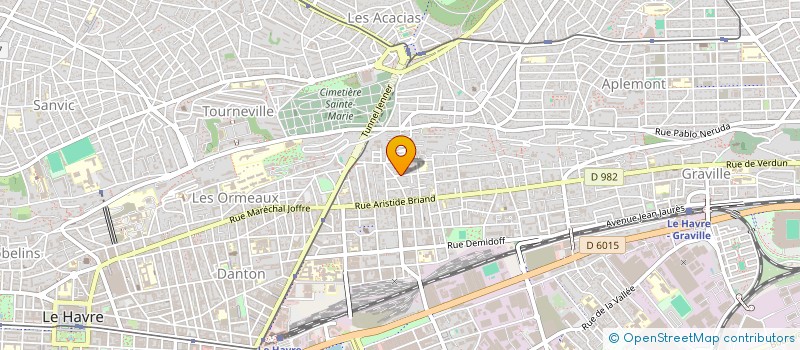 localisation de l'entreprise MADAME SOFIA VAN MERHAEGHE à LE HAVRE