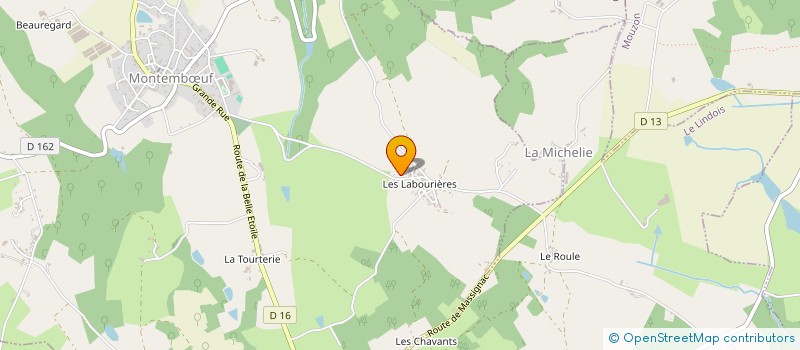 localisation de l'entreprise MADAME SOFIA VIGNERON  MONTEMBUF